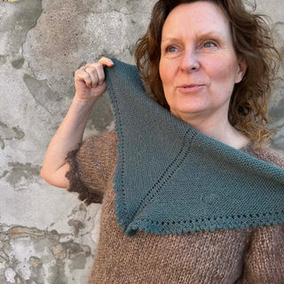 Annettes Mini Tørklæde - Strikkekit til lille str.